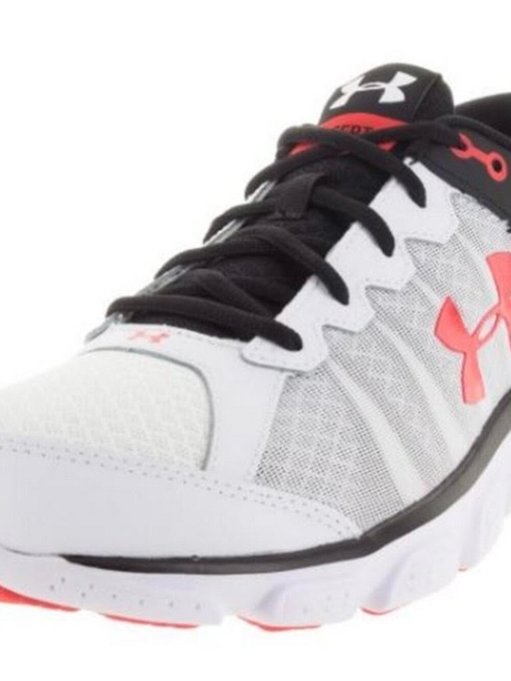 Men's Under Armour Micro G Assert 6 White/Black/Red Colorway Size 12